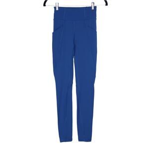 LULULEMON Time To Sweat Tight 28" Deep Marine Running Yoga Active Women's 2